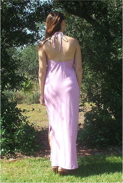 Hemp halter dress
